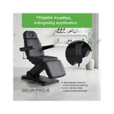 Sähköinen hoitotuoli - Selia PRO 4 - musta