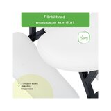 Energiahierontatuoli - valkoinen