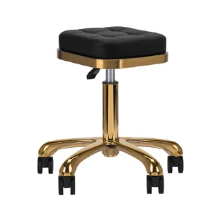 Kosmeettinen jakkara M-1645 BLACK GOLD