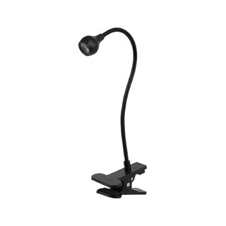 Hohtolamppu UV-LED Snake pöytään, musta