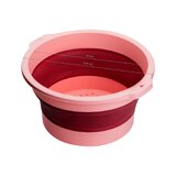 Taitettava pedikyyrikulho, pinkki