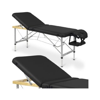Hierontapöytä alumiinia Aero Plus 60cm K015 Musta