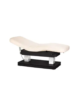 SPA-vuode Sillon Comfort kermanvärinen mustalla jalustalla