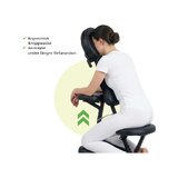 Energiahierontatuoli - musta