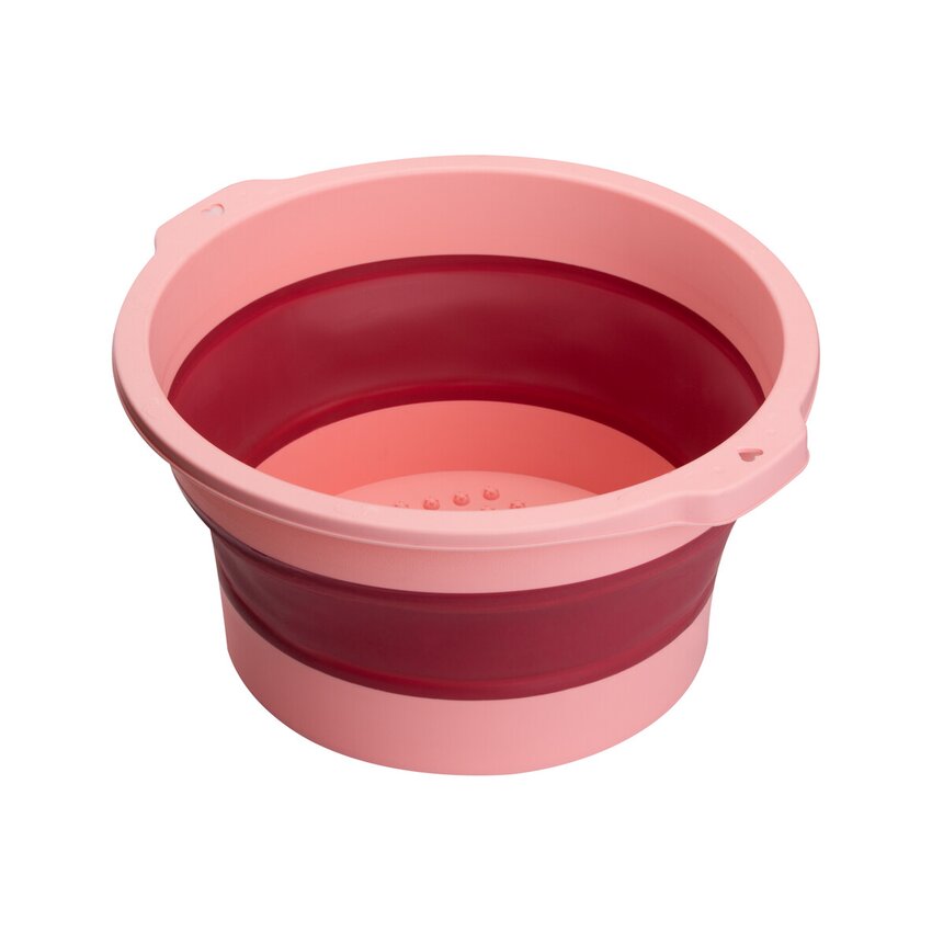 Taitettava pedikyyrikulho, pinkki