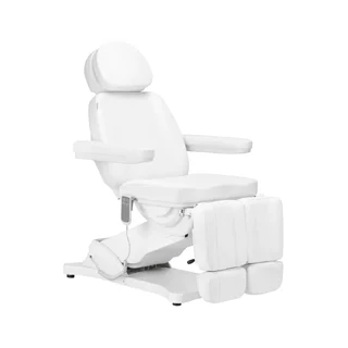 Sähköpedikyyrituoli SILLON CLASSIC 2-moottorinen pedikyyri valkoinen