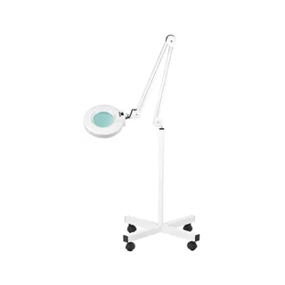 Luuppilamppu LED lattiavalaisin pyörillä S4 + jalusta