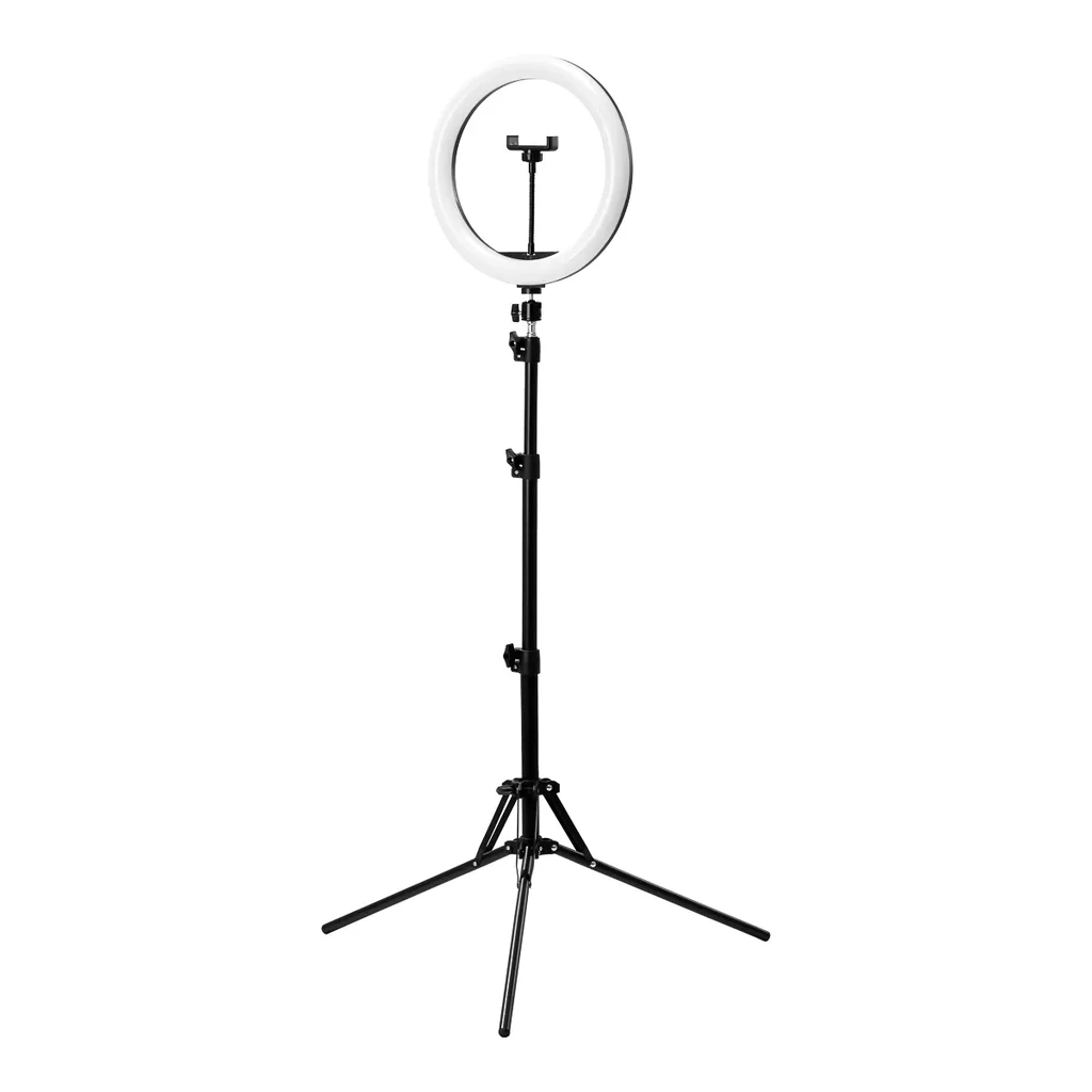 Rengasvalo jalustalla - GLOW rengas 13" bsc 10W